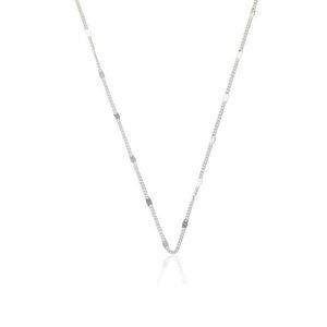 NWT Amanda Curb Chain Necklace // Italian Sterling Silver (16")